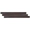 Ackland 1.03in. x 94in. x 2.23in. Midnight Walnut Luxury Vinyl Flooring Trim Overlapping Stair Nose Molding AKVTVMIWA-OSN - alternate 1
